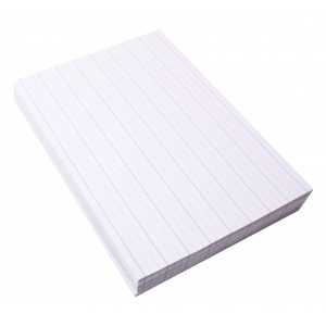 Quill Loose Leaf Dotted Thirds Paper 24mm 60gsm A4 - White, Pack of 500 (13003)