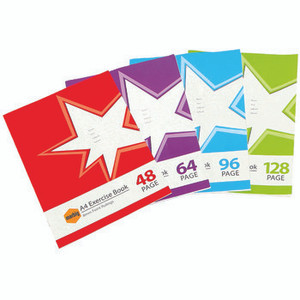 MARBIG STAR EXERCISE BOOK A4 96PG *** While Stocks Last ***