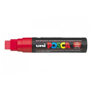 UNIBALL POSCA POSTER MARKER Broad 15mm Red