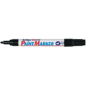 ARTLINE 400XF PAINT MARKERS Black, Bx12