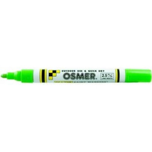 BROAD TIP OSMER PAINT MARKERS 2.5mm - Light Green (Box of 12)