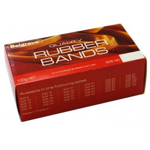 Belgrave Rubber Bands Size 32 - 100g (31632)