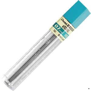PENTEL MECHANICAL PENCIL LEAD REFILLS 0.7mm HB ( tube of 12 )