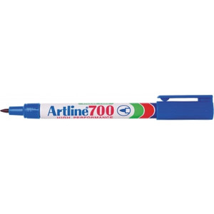 ARTLINE 700 PERMANENT MARKERS Fine Bullet, Blue, Bx12