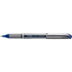Pentel BL27 Energel Plus Liquid Gel Pen Fine 0.7mm Blue, Each