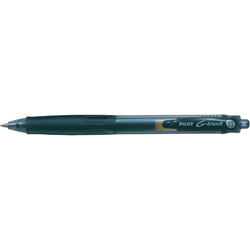 PILOT BEGREEN G-KNOCK LGK-10F-BG RETRACTABLE GEL INK PEN Fine Black (Box of 10)
