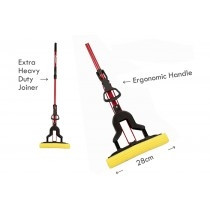 PVA SQUEEZE MOP 28cm with Extendable Handle