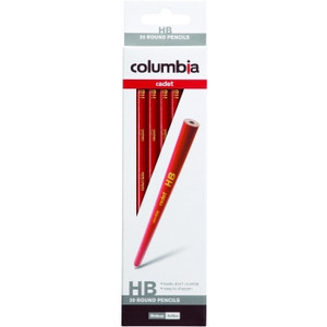 COLUMBIA CADET LEAD PENCIL ROUND HB Pk20