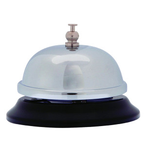 Deli Chrome Counter Bell