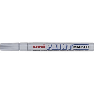 UNIBALL PAINT MARKER Medium 2.8mm Silver (Box of 12)