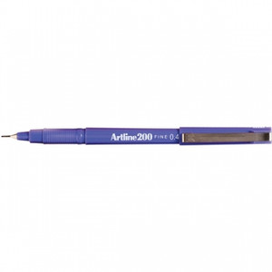 ARTLINE 200 FINELINER PENS 0.4mm Purple Bx12