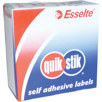 QUIKSTIK LABEL DISPENSER RECTANGLE 29X76MM WHITE 180 LABELS