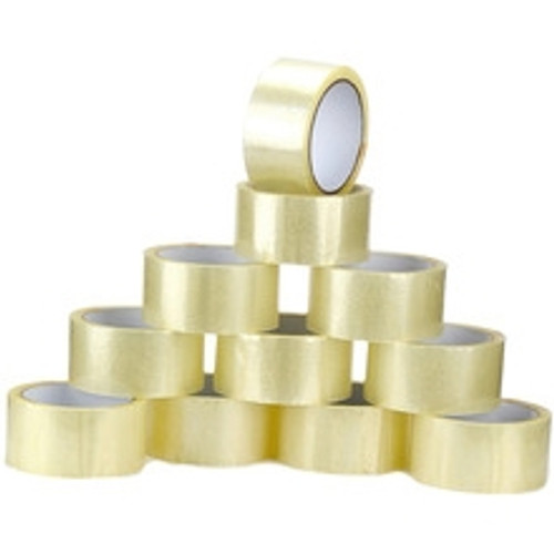 GUSSPAK PACKAGING TAPE RUBBER BASED HEAVY DUTY - CARTON OF 36 Clear 30um 48mm x 75mtr