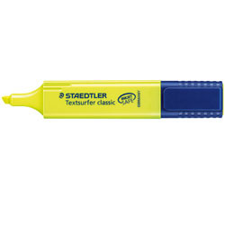 Staedtler 364 Textsurfer Classic Highlighter - Yellow, Pack of 10