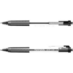 PAPERMATE PEN INKJOY 300 Retractable Medium Black 2008582 Box of 12