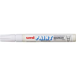 UNIBALL PAINT MARKER Medium 2.8mm White (Box of 12)