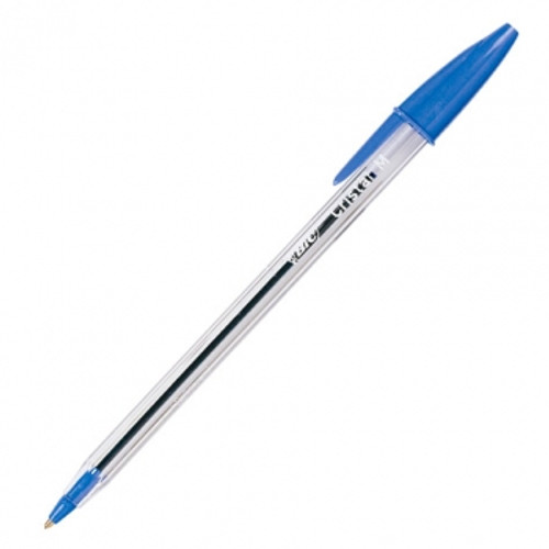 BIC CRISTAL BALLPOINT PEN Medium Blue, 954376 Bx12