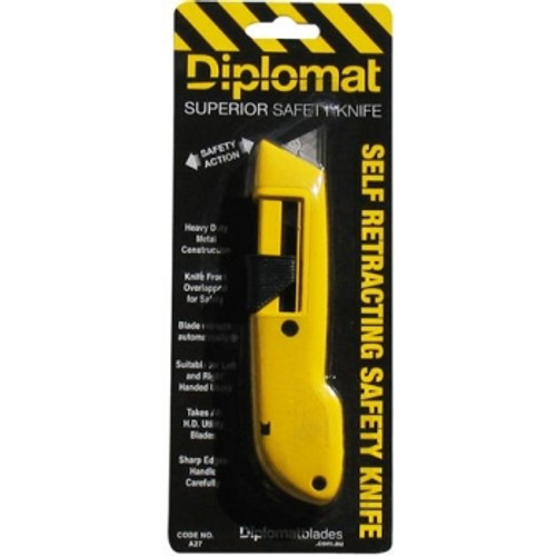 DIPLOMAT A27 SAFETY KNIFE SPRING LOADED
