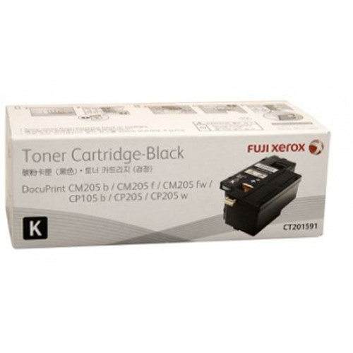 FUJI XEROX CT201591 ORIGINAL BLACK TONER CARTRIDGE 2K Suits DPCP105B / 205 / 205W / DPCM205B