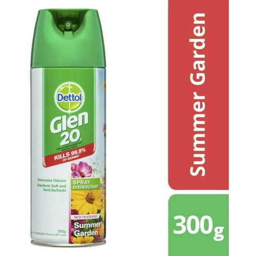 Dettol Glen 20 Disinfectant Spray Summer Garden, 300gm