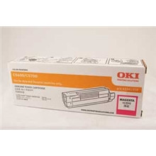 OKI C5600/C5700 ORIGINAL MAGENTA TONER CARTRIDGE 2K (43381910)