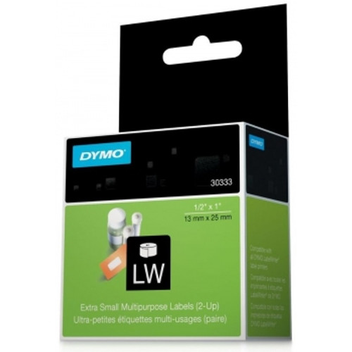 DYMO LABELWRITER LABELS 13x25mm White 11353 DYMO LABELWRITER LABELS 2UP Paper 13x25mm White 11353 (Pack of 1000)