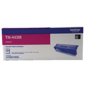 BROTHER TN443 MAGENTA TONER CARTRIDGE 4K Suits Brother HL L8260CDW / L8360CDW / Brother MFC L8690CDW / L8900CDW