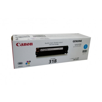 CANON CART318 ORIGINAL CYAN TONER CARTRIDGE 2.4K Suits LPB7200