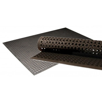 RUBBER ANTI-FATIGUE BEVELLED EDGES ANTI-SLIP FLOOR MAT 1500 x 900mm
