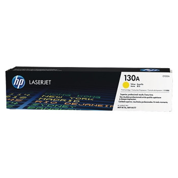HP 130A ORIGINAL YELLOW TONER CARTRIDGE 1K Suits LaserJet M153 / M176 / M177