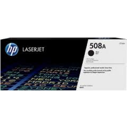 HP 508A ORIGINAL BLACK LASERJET TONER CARTRIDGE 6K YIELD (CF360A) Suits HP Colour Laserjet M552DN/M553DN/M553N/M553X/M577Z