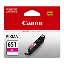 CANON CLI-651 ORIGINAL MAGENTA INK CARTRIDGE Suits Pixma iP7260 / MG5460 / MG6360 / MX926