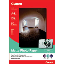 CANON MATT PHOTO PAPER MP101 A4 170gsm (Pack of 50)