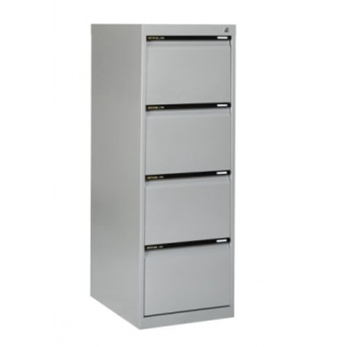 STATEWIDE FILING CABINET 4 DRAWER H1325xw467xd610mm Grey