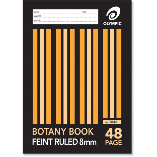 Olympic Botany Book T848i A4 48 Page 8mm (197214)