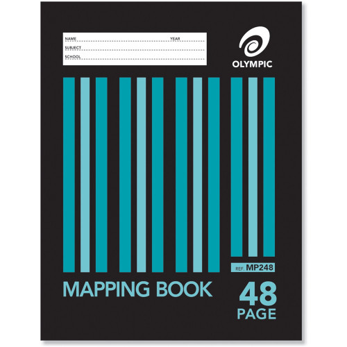 Olympic Mapping Book MP248 225x175 48 Page - Blank (140783)