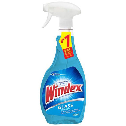 WINDEX GLASS CLEANER TRIGGER 500ml (Blue)