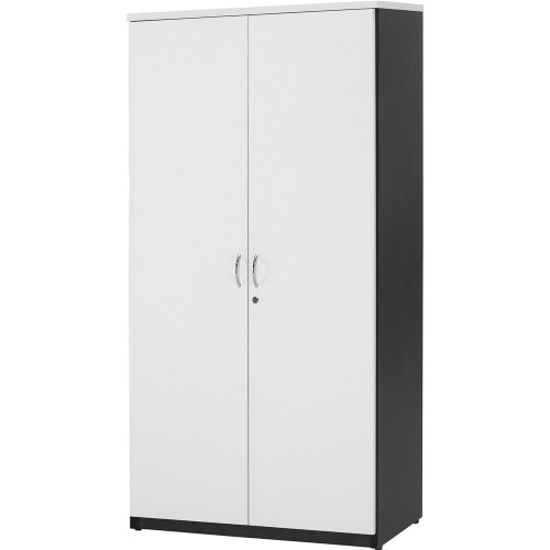 LOGAN CUPBOARD 1800H X 900W x 450D Full Door White & Ironstone