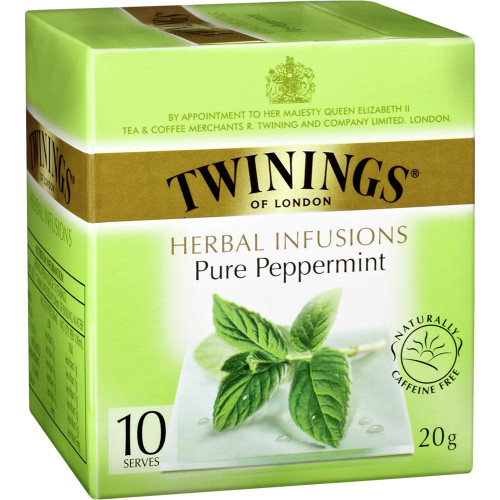 TWININGS TEA BAGS Peppermint Pack Of 10
