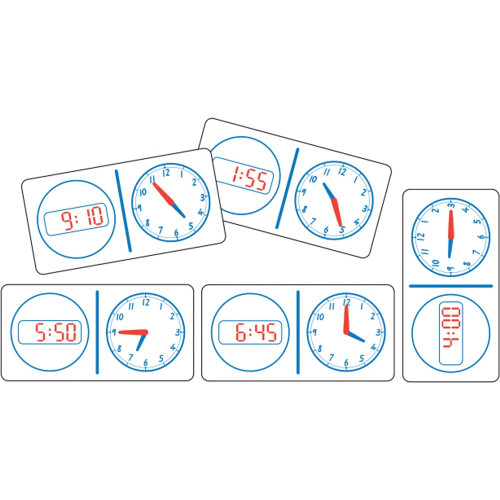 TFC Dominoes Game Clock Digital/Analogue 12Hr