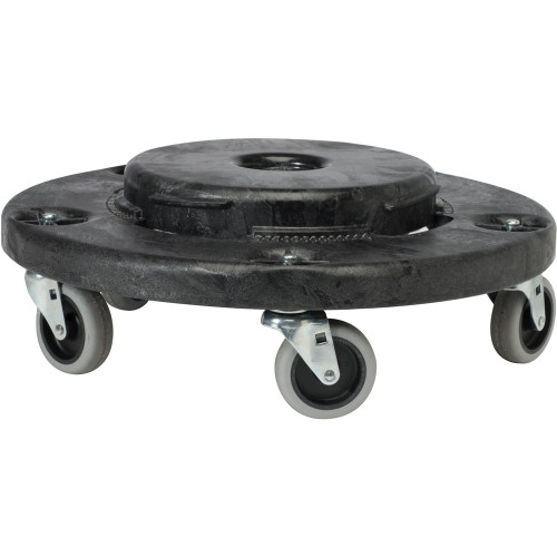 RUBBERMAID BRUTE BIN Brute Dolly - Swivel Castors Black Suit 20,32,42,55