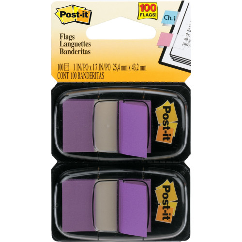 POST-IT FLAG TWIN PACKS 680-PU2 Purple