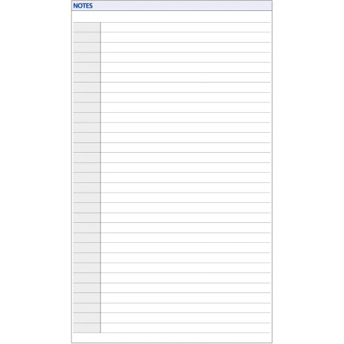 DEBDEN DAYPLANNER A4 EDITION REFILLS - 4 RING Notes