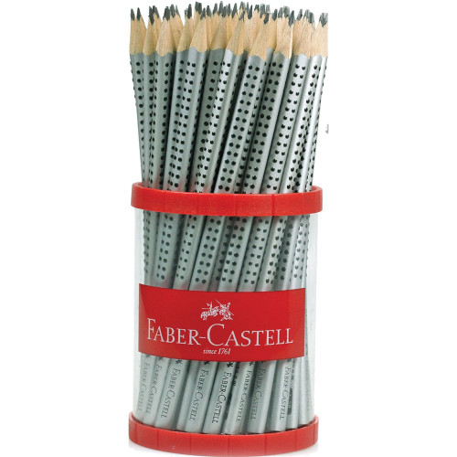 Faber-Castell Grip 2001 Pencil 2B, Pack of 72