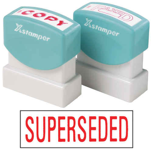 XSTAMPER - 1 COLOUR - TITLES R-Z 1366 Superseded Red