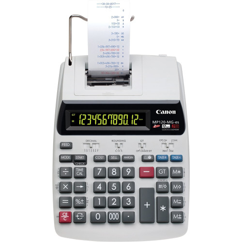CANON MP120MGII CALCULATOR Desktop Printing Calculator 12 Digit Extra large Display
