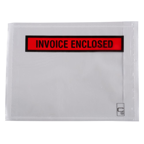 PACKAGING ENVELOPE INVOICE ENCLOSED 155 X 115MM BOX 100