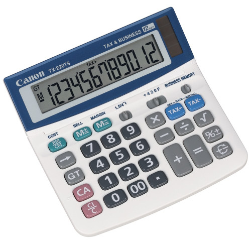 CANON TX220TS DESKTOP CALCULATOR Desktop H145.5xW145x30mm