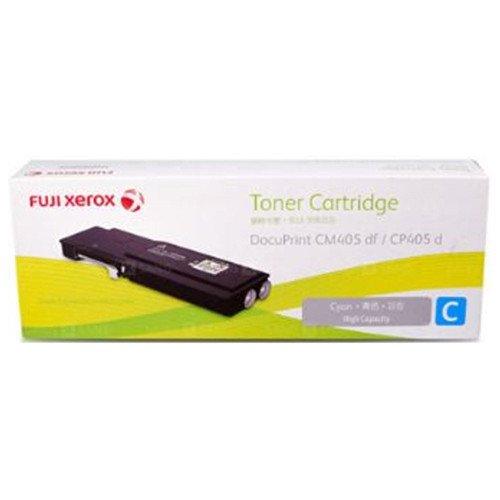 FUJI XEROX CT202034 CYAN ORIGINAL TONER CARTRIDGE 11K Suits DocuPrint CP405D / CM405DF