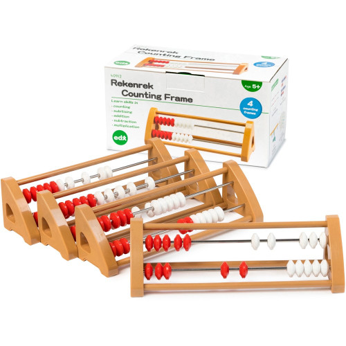 PLASTIC REKENREK, 20 BEADS
